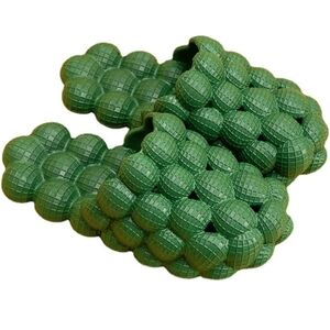 Summer Sandals Beach Bathroom Slippers, Personalized Bubble Cool Soft Bottom